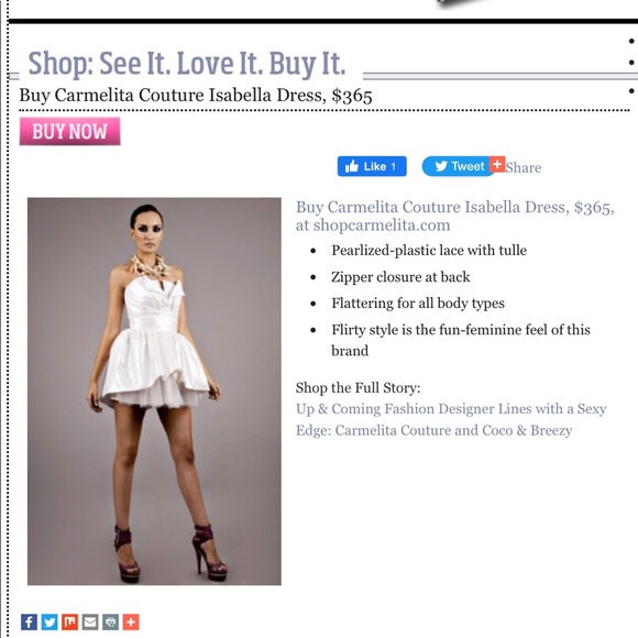 CARMELITA COUTURE FUN PARTY DRESS SIZE 2 - Picture 10 of 11